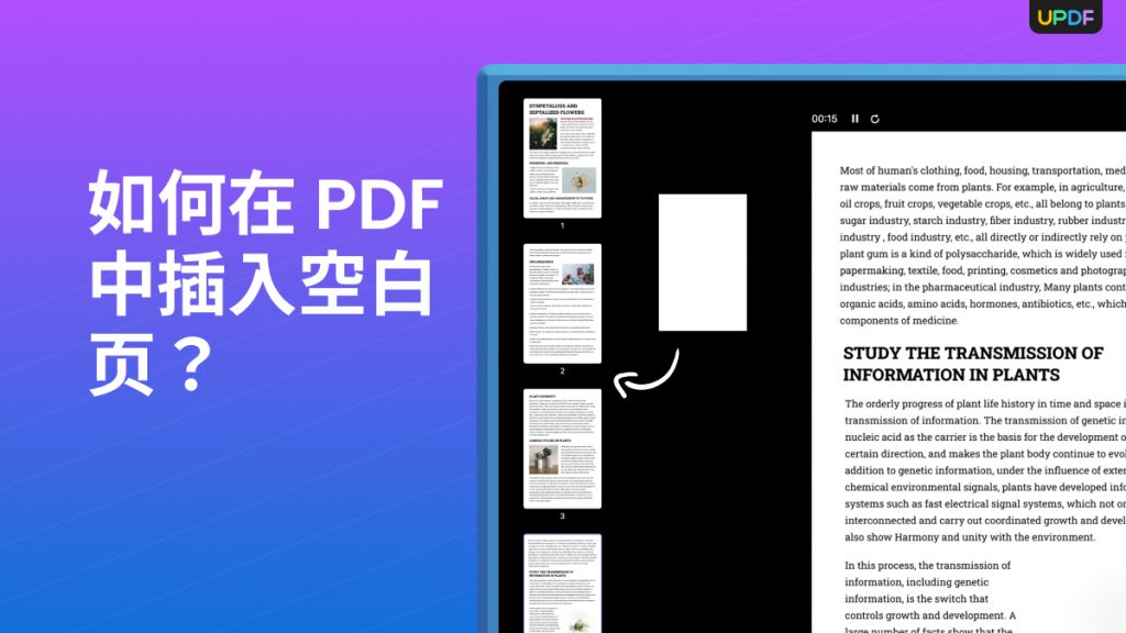 如何在PDF中插入空白页？PDF页面插入步骤有哪些？