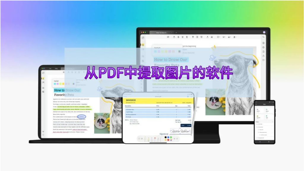 哪个软件可以快速从PDF中提取图片？